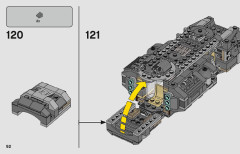 LEGO 75311 instructions page 92 – build guide