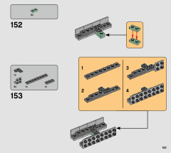 LEGO 75312 instructions page 101 – build guide