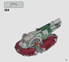 LEGO 75312 instructions page 113 – build guide