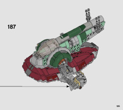 LEGO 75312 instructions page 125 – build guide