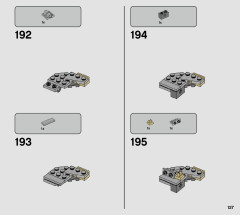 LEGO 75312 instructions page 127 – build guide