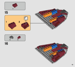 LEGO 75312 instructions page 13 – build guide