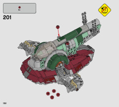 LEGO 75312 instructions page 132 – build guide