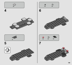LEGO 75312 instructions page 135 – build guide