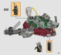LEGO 75312 instructions page 139 – build guide