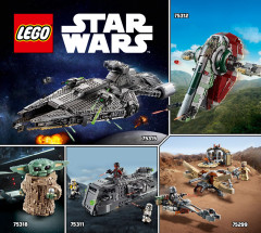 LEGO 75312 instructions page 142 – build guide