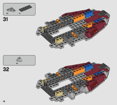 LEGO 75312 instructions page 18 – build guide