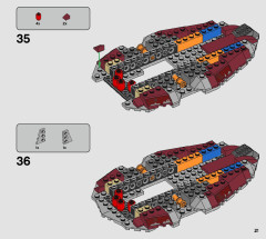 LEGO 75312 instructions page 21 – build guide