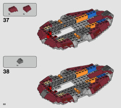 LEGO 75312 instructions page 22 – build guide