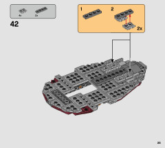 LEGO 75312 instructions page 25 – build guide
