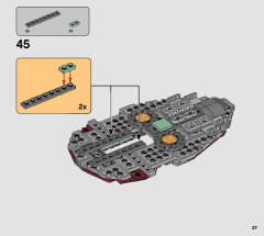 LEGO 75312 instructions page 27 – build guide