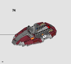LEGO 75312 instructions page 42 – build guide