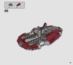 LEGO 75312 instructions page 49 – build guide