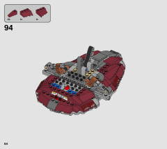 LEGO 75312 instructions page 64 – build guide