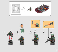 LEGO 75312 instructions page 7 – build guide