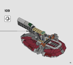 LEGO 75312 instructions page 73 – build guide