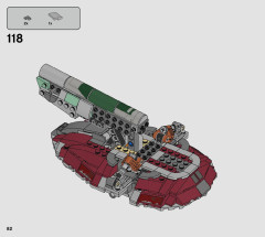 LEGO 75312 instructions page 82 – build guide