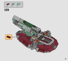 LEGO 75312 instructions page 87 – build guide
