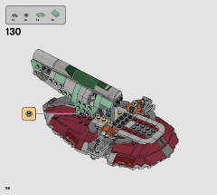 LEGO 75312 instructions page 88 – build guide