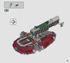 LEGO 75312 instructions page 89 – build guide