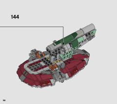 LEGO 75312 instructions page 96 – build guide