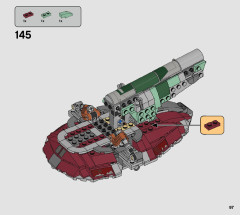 LEGO 75312 instructions page 97 – build guide