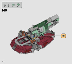 LEGO 75312 instructions page 98 – build guide
