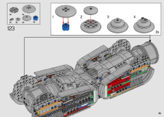 LEGO 75313 instructions page 85 – build guide