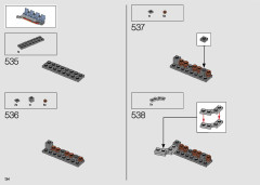 LEGO 75313 instructions page 134 – build guide