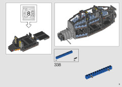 LEGO 75313 instructions page 9 – build guide