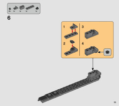 LEGO 75314 instructions page 13 – build guide