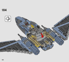 LEGO 75314 instructions page 144 – build guide