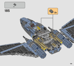 LEGO 75314 instructions page 145 – build guide