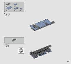 LEGO 75314 instructions page 149 – build guide