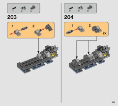 LEGO 75314 instructions page 153 – build guide