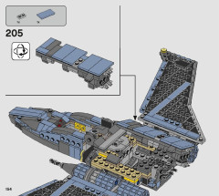 LEGO 75314 instructions page 154 – build guide
