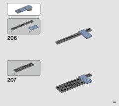 LEGO 75314 instructions page 155 – build guide