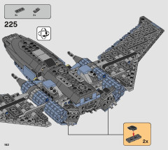 LEGO 75314 instructions page 162 – build guide