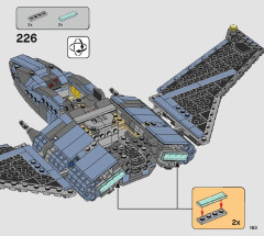 LEGO 75314 instructions page 163 – build guide