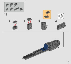 LEGO 75314 instructions page 17 – build guide
