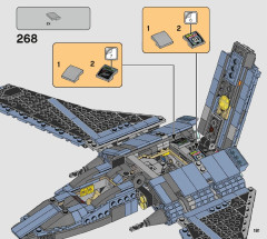 LEGO 75314 instructions page 181 – build guide