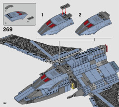 LEGO 75314 instructions page 182 – build guide