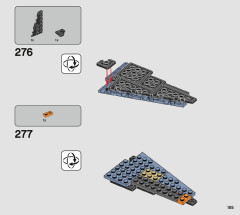 LEGO 75314 instructions page 185 – build guide