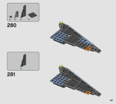LEGO 75314 instructions page 187 – build guide