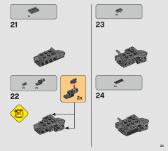 LEGO 75314 instructions page 23 – build guide