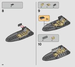 LEGO 75314 instructions page 40 – build guide