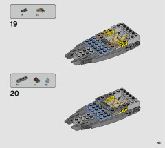 LEGO 75314 instructions page 45 – build guide