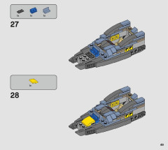 LEGO 75314 instructions page 49 – build guide