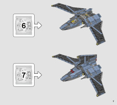 LEGO 75314 instructions page 7 – build guide