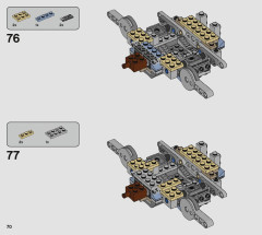 LEGO 75314 instructions page 70 – build guide